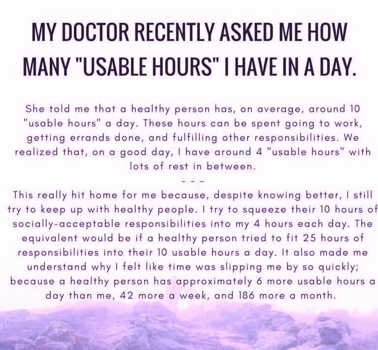 This is really accurate, especially 'trying to keep up with healthy people'. 🫤 #chronicpain #autominnunedisease #invisibleillness #lupusfighter #LupusSucks #chronicillness #LupusLife #lupuswarrior #lupus #lupustrust #lupusawareness #lupustruth #lupusfacts