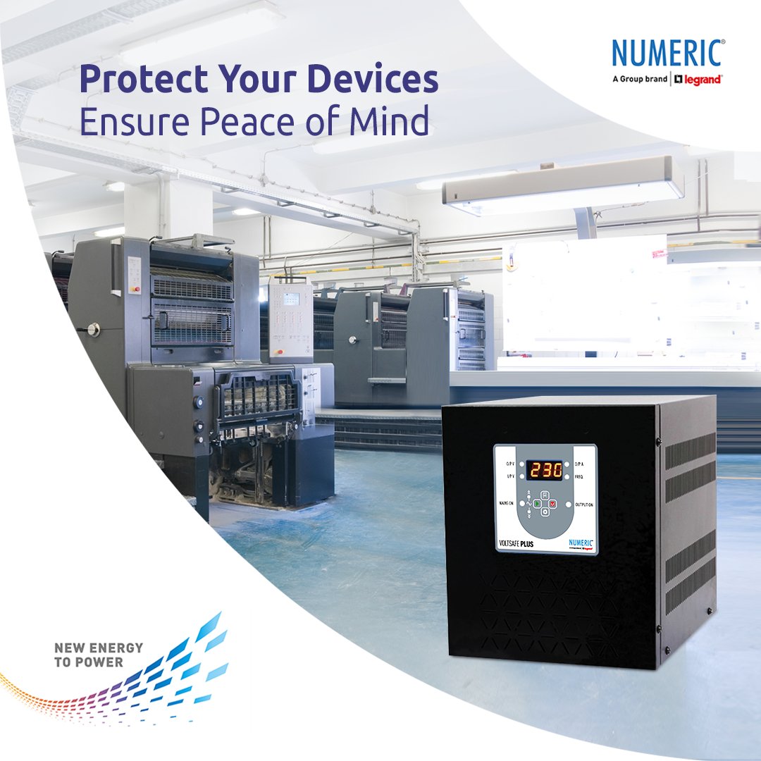 UpsNumeric's tweet image. 🔒 Keep your devices safe and your mind at ease with Numeric Voltsafe PLUS air-cooled 1 Ph servo stabilizers! Designed to provide a stable and constant voltage, the #ServoStabilizer safeguards your electrical and electronic equipment from fluctuations.
Perfect for protecting…