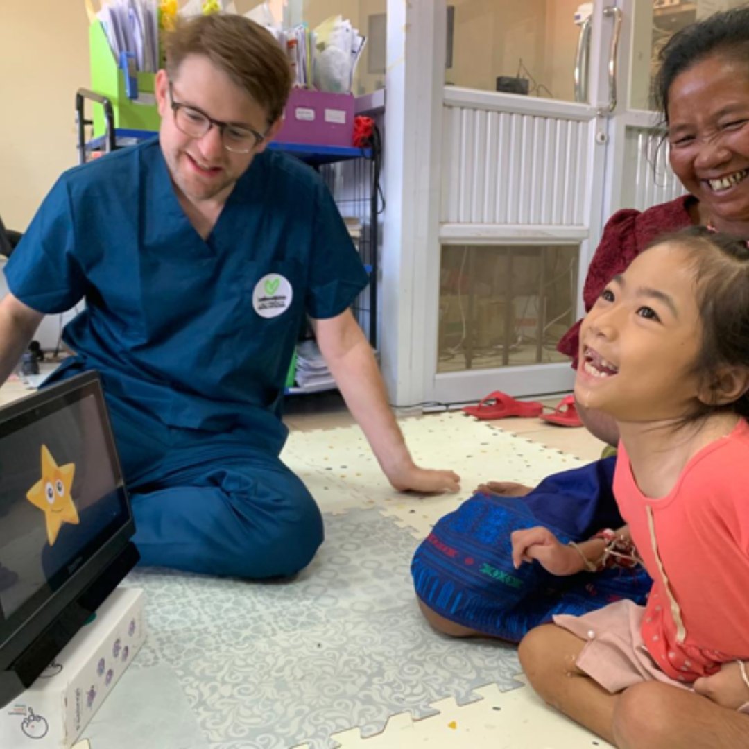 We recently donated a Grid Pad 12 to Lao Friends Hospital for Children in Northern Laos @fwabnyc Read about SLT @DangerOT's visit, where he met Amone, a young girl with cerebral palsy. She was the first to try eye gaze and sparked excitement immediately: bit.ly/donating-an-aa…