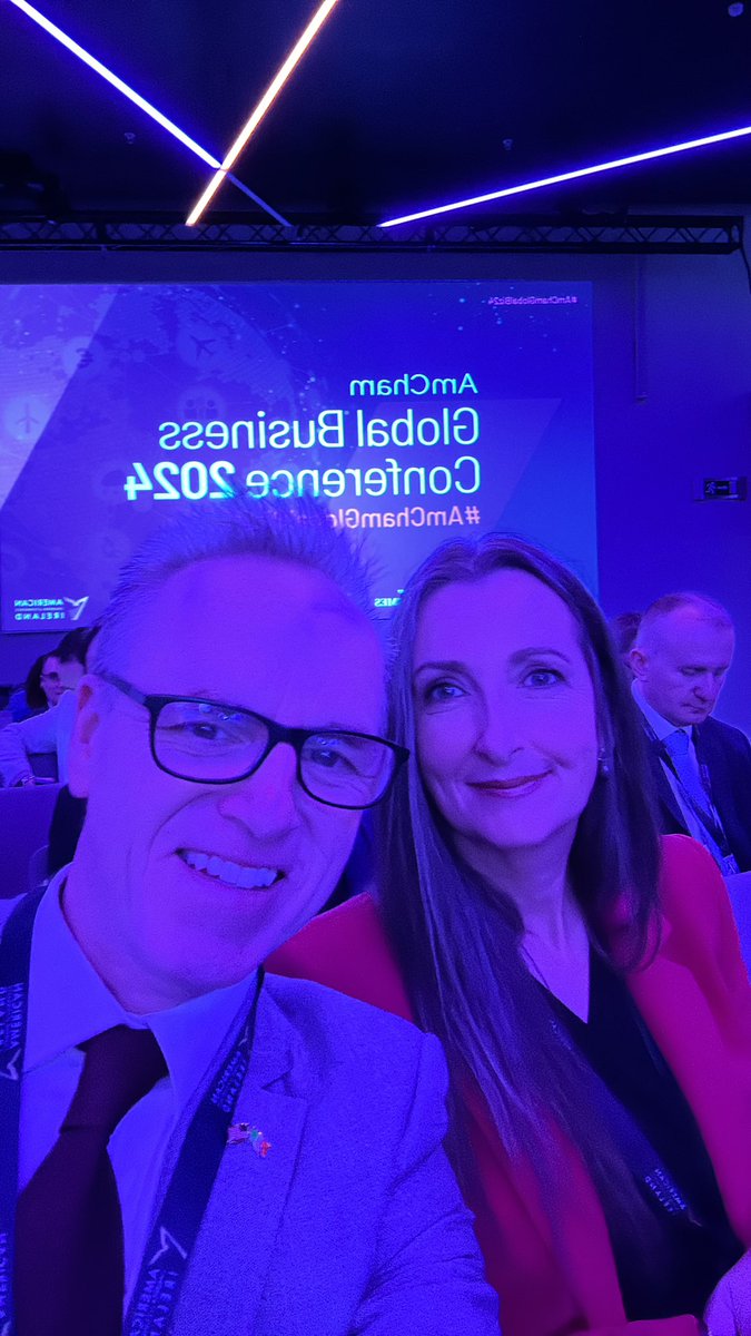 Looking forward to a great day at the <a href="/AmericanChamber/">American Chamber</a> annual conference in <a href="/CrokePark/">Croke Park</a> #AmChamGlobalBiz24