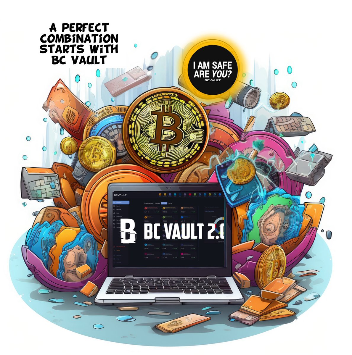 🚀 BC Vault's exclusive features:

- Supports millions of coins & tokens, outperforming competitors like Ledger and Trezor.
- Seedless Cold Storage for enhanced security.
- Ferroelectric RAM chip lasting over 200 years, ideal for multi-generational use.
- True random number