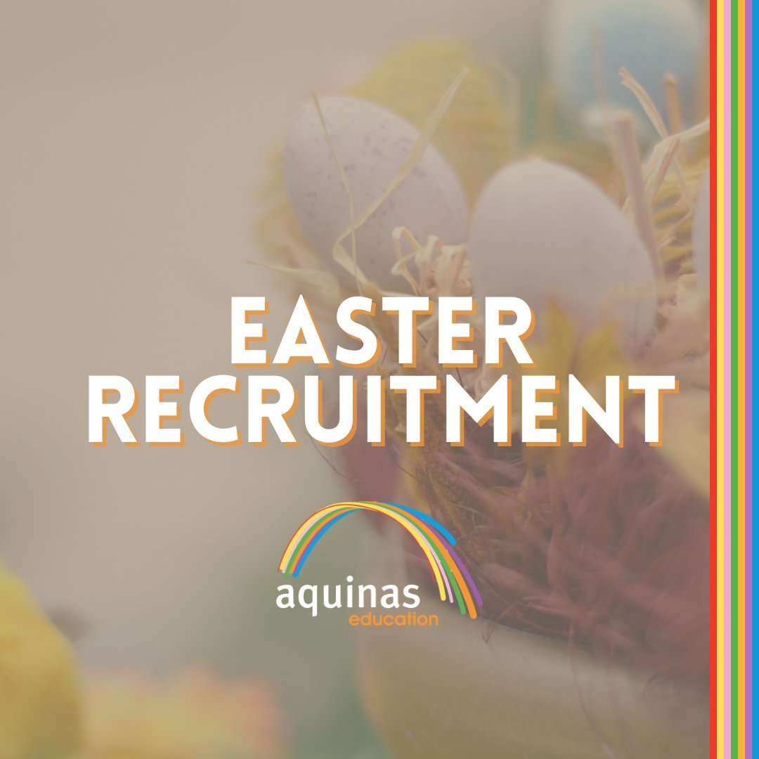 The Easter break is fast approaching and with it, comes the opportunity for a fresh start in a new role. Whether you are a school looking to fill a position or a candidate looking for something new, Aquinas Education is here to help. Contact Aquinas today to discuss the wide…