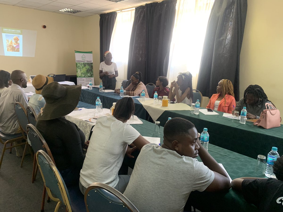 Glad to be part of the Gender-Climate Change discussion hosted by <a href="/hut_green/">GreenHut</a> <a href="/YetTrust/">#Youth4SDGs</a>
The discussions are fruitful!