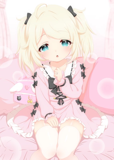 🌸こずえ「ふわぁ…かわいいー…?(じぃー…)」🌸
#遊佐こずえ 