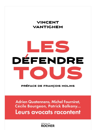 vvantighem's tweet image. [Auto promo]
Très heureux de vous annoncer la parution, ce mercredi, de mon premier livre, &quot;Les défendre tous&quot;, aux @EdduRocher1 

Quand dix avocats racontent comment la défense d&apos;un client a bouleversé leur vie et fait vaciller leurs certitudes...
editionsdurocher.fr/product/129156…