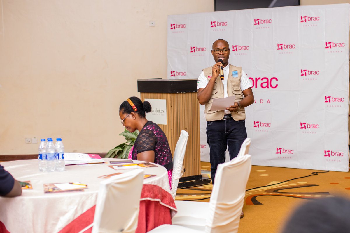 LukangaSamuel1's tweet photo. Mr. Joseph Kabanda of @brac_uganda presenting the #ECG theory of change & the Two-
Generation concept targeting children & their caretakers.
#ECG #2genmodel | #PowerHerPotential https://t.co/UauE3bQfzI