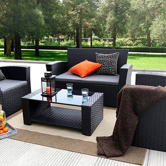Outdoor chairs and table, where comfort meets nature.
#timeless #OutdoorLiving #ChicComfort #RelaxationStation #NatureMeetsDesign