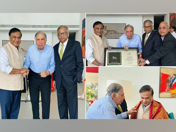 ani_digital's tweet photo. Semiconductor manufacturing in Assam will put state on global map: Ratan Tata
Read @ANI Story | https://t.co/Rm8yXIJOE0
#RatanTata #HimantaBiswaSarma #NChandrasekaran #AssamSemiconductor https://t.co/KJLdjtpMfy