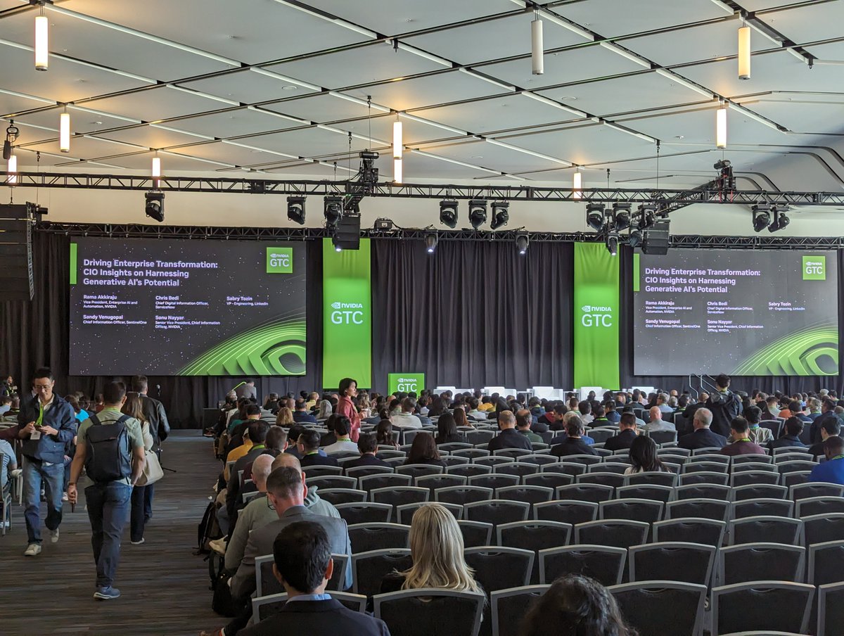 E42_ai's tweet photo. Sanjeev Menon, #E42’s Co-Founder, had an enriching experience at @NVIDIAGTC  2024 in SanJose. The event was filled with engaging discussions on #AI &amp; #enterpriseautomation. 
 
https://t.co/NQygSVnnUQ https://t.co/RduR5jJu0P