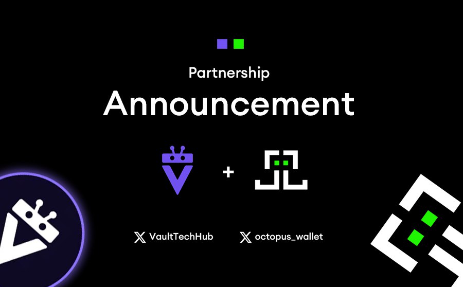 _Sonic_HUB's tweet photo. 🌀 @octopus_wallet Official Partnership with @VaultTechHub 

🌀 #OctopusWallet provides advanced security measures to protect users from potential security threats.

🔽VISIT
https://t.co/ct9EgTo6ml https://t.co/SrSw3HMZLd
