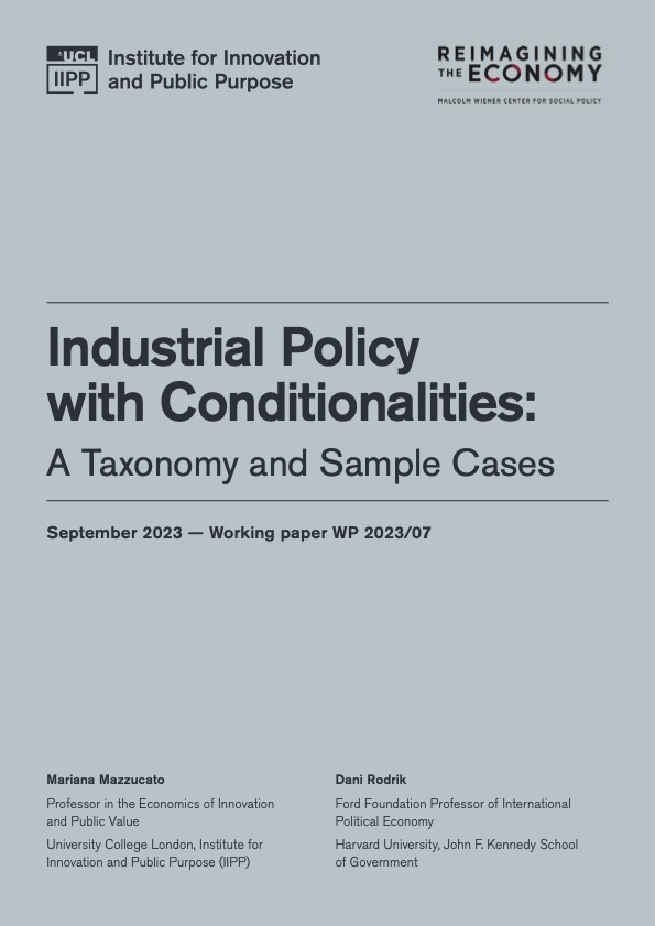 Great to speak at @FESonline's conference #tpw24 this morning about the opportunities for a progressive industrial policy in Germany & Europe.

For more on implementing industrial policy and embedding conditionalities read my paper with @rodrikdani ➡️ ucl.ac.uk/bartlett/publi…