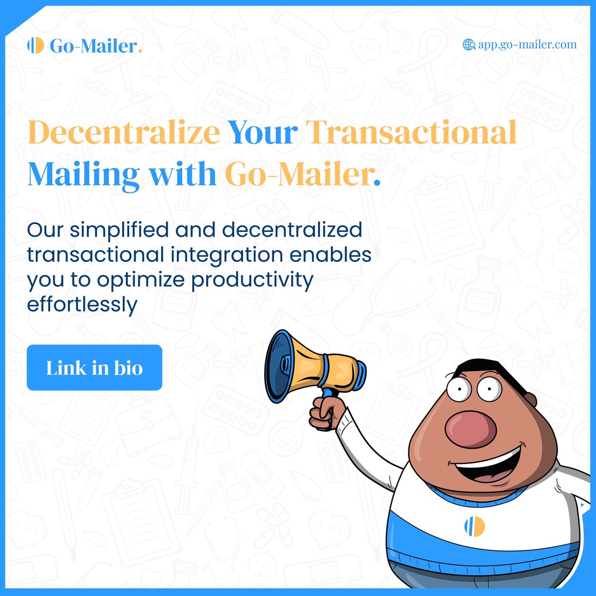 gomailer_ltd's tweet image. Go-Mailer’s transactional mailing system is decentralized by design to give you maximum flexibility and real-time results.
.
Ready to get started? Go to go-mailer.com now. Link in bio
.
.
#gomailer #email #emailtransactional #emailmarketing #emailmanagement