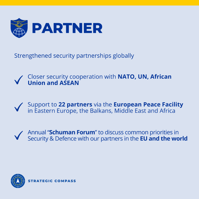 eu_eeas's tweet photo. The #StrategicCompass aims at strengthening the EU's security and defence policy.

We are taking stock of its key achievements. 👇

Read more: https://t.co/WmXkpB6RIi.