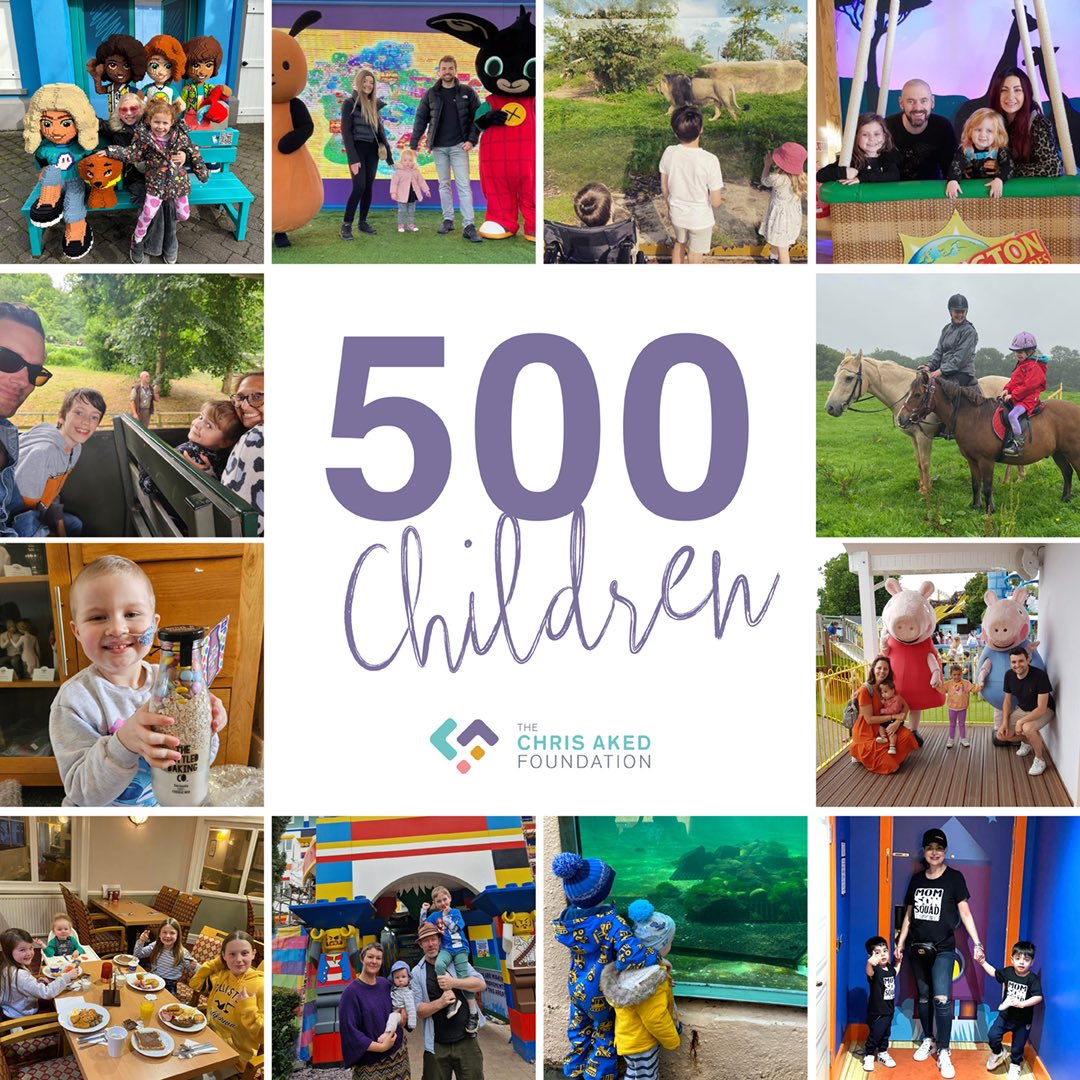 We’re so proud to announce that we have now supported over 500 children!

It means so much to us that we’ve been able to offer this support to so many children over the last few years, THANK YOU!

If you’d like to fundraise in 2024 to help us support more families, get in touch!