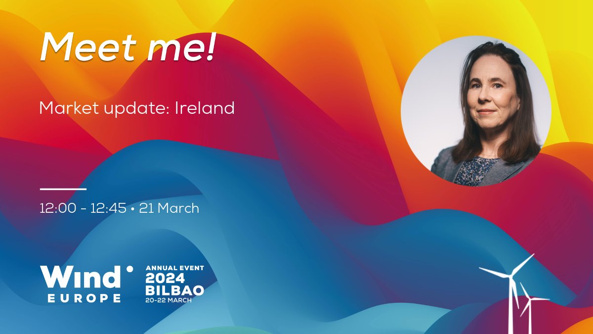 Visit MARA at the Ireland pavillon #WindEurope2024 #WindPowerIrl Lots of opportunities to find out more about Ireland's latest developments at the networking reception today 20Mar 4.30pm and tomorrow 21Mar at the market update 12pm and networking discussion at 3pm. Go to Hall 3!