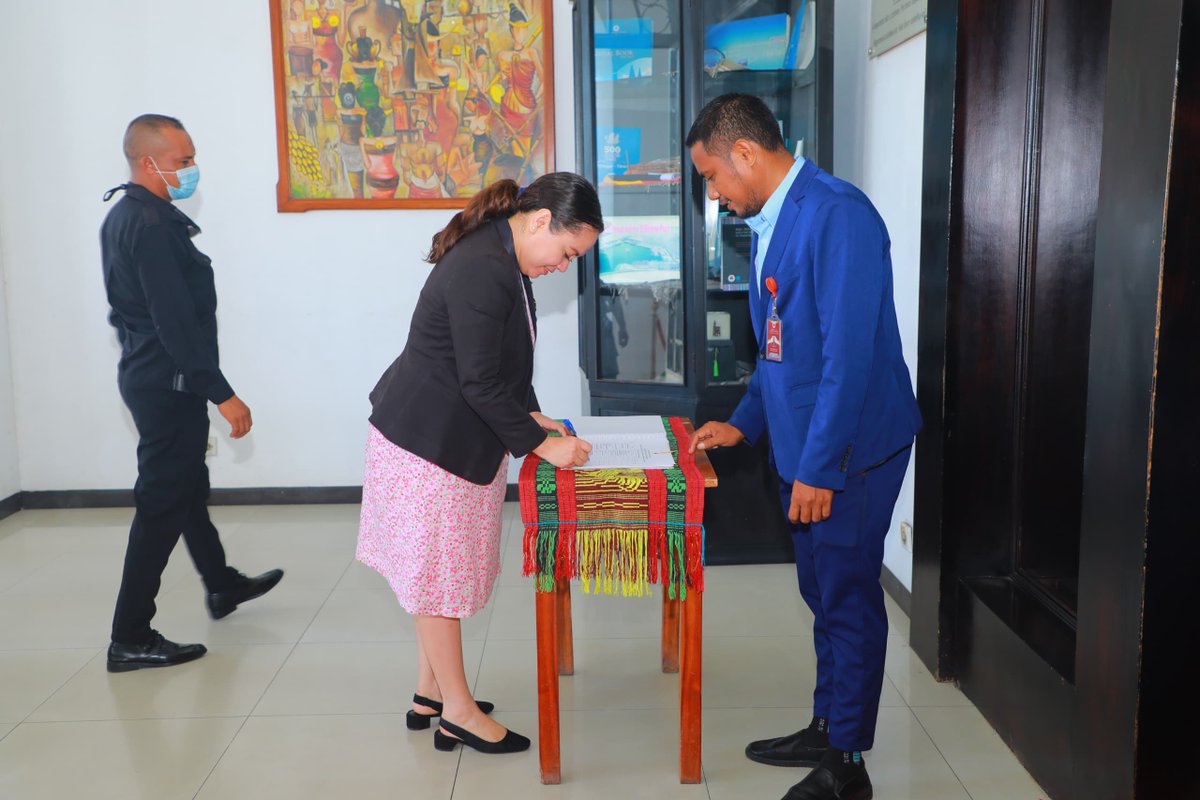 20-03-2024: Health Minister dr. Élia A.A. dos Reis Amaral, SH attended weekly Council of Ministers Meeting (COM) at Government Palace, #Dili, presided by @PMofTimorLeste H.E Kay Rala Xanana Gusmão #MoHMEDIA