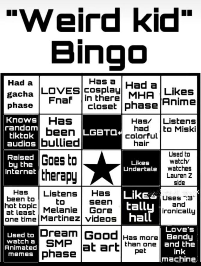 just a kid bingo