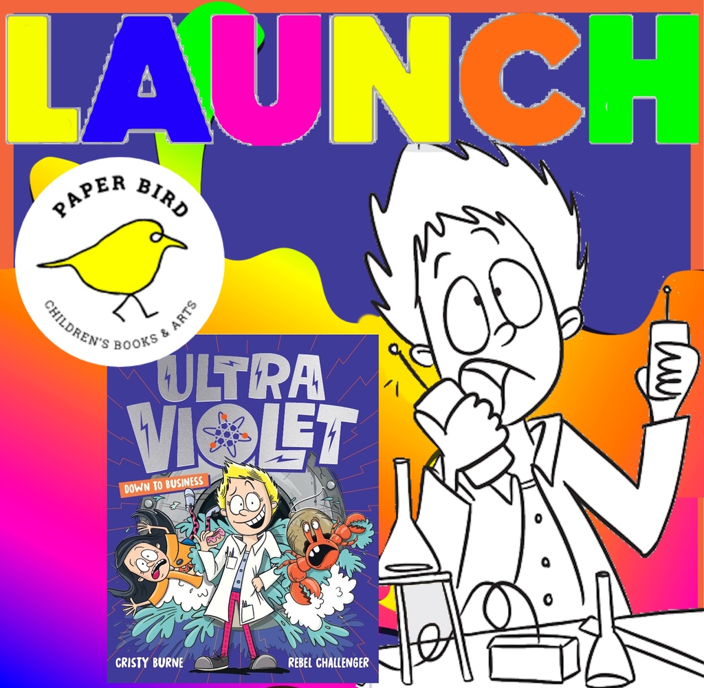 Join me for LAUNCH! We have LIMITED spots to get your hands on an ULTRA-ADVANCE copy of my new graphic novel with Rebel Challenger.... 

Ultra Violet! 

We'll build. We'll discover. We'll try not to blow anything up. 

More info and tix: eventbrite.com.au/e/gadget-works…

@larrikinpress