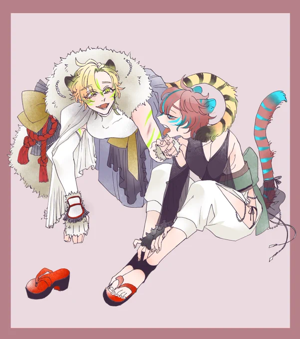 さーて賑やかすかぁ#人外ひふど 