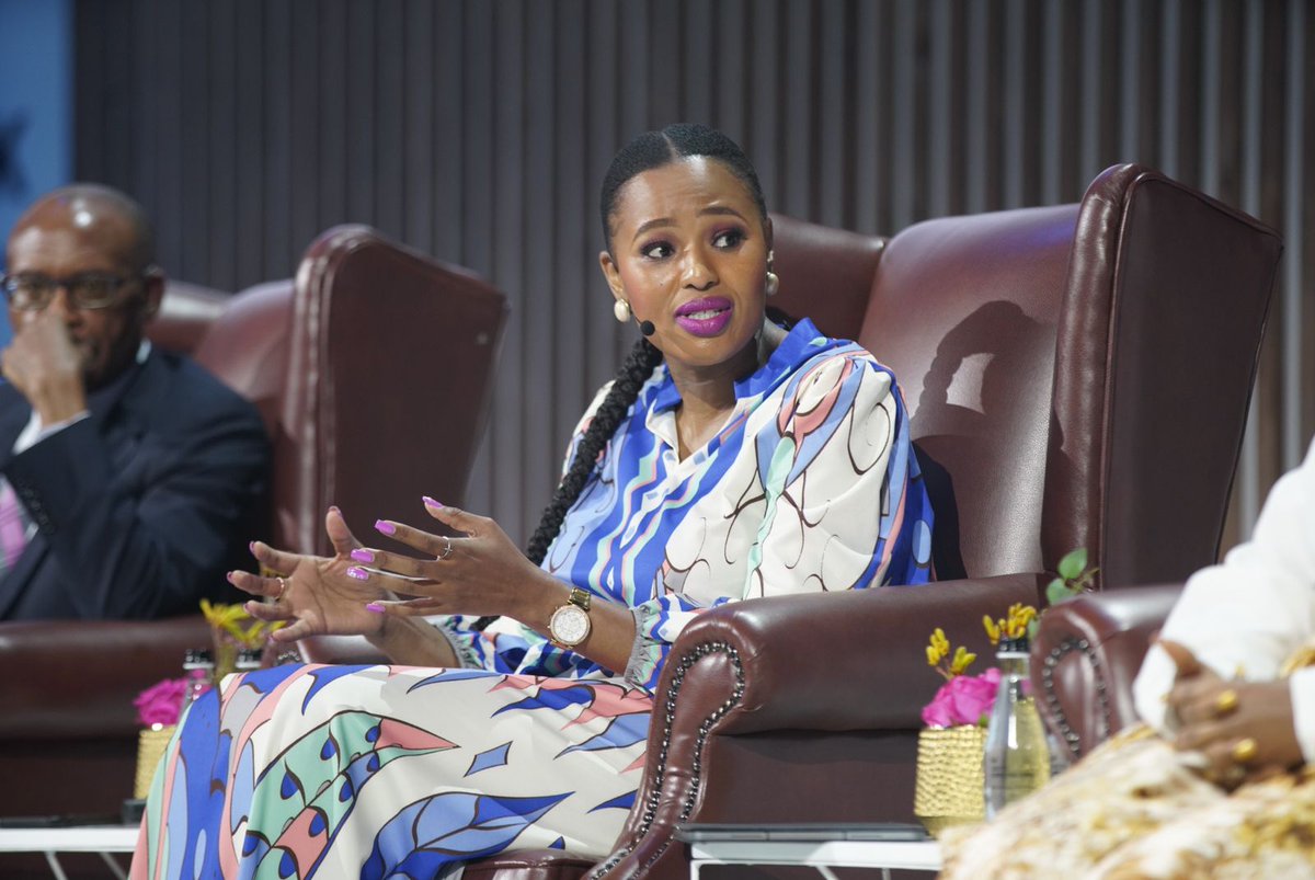 NEFCORP's tweet image. NEF Chairperson, Dr Nthabiseng Moleko, taking part in the panel discussion on “the Creation of Black Industrialists in the Economy - Opportunities and Challenges” at the 2024 Black Industrialists &amp;amp; Exporters Conference. @drnthabimoleko #BIEC2024 #BIEC #BlackIndustrialist #NEF
