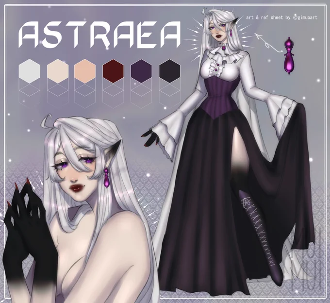 Opening simple ref sheets because I need to pay rent soon! 2 slots open! 80 USD per reference sheet☆RTs appreciated!☆#VTuberUprising #Vtuber 