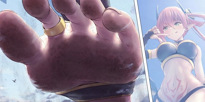 巨大化して食べ歩き蹂躙するシーゼちゃん - DREのファンクラブの投稿|ファンティア[Fantia] https://t.co/XeyiRfFfgH 

「今のはイマイチだったかなぁ……。さてと、次はどこにしよっかな～♪」

投稿しました～。 