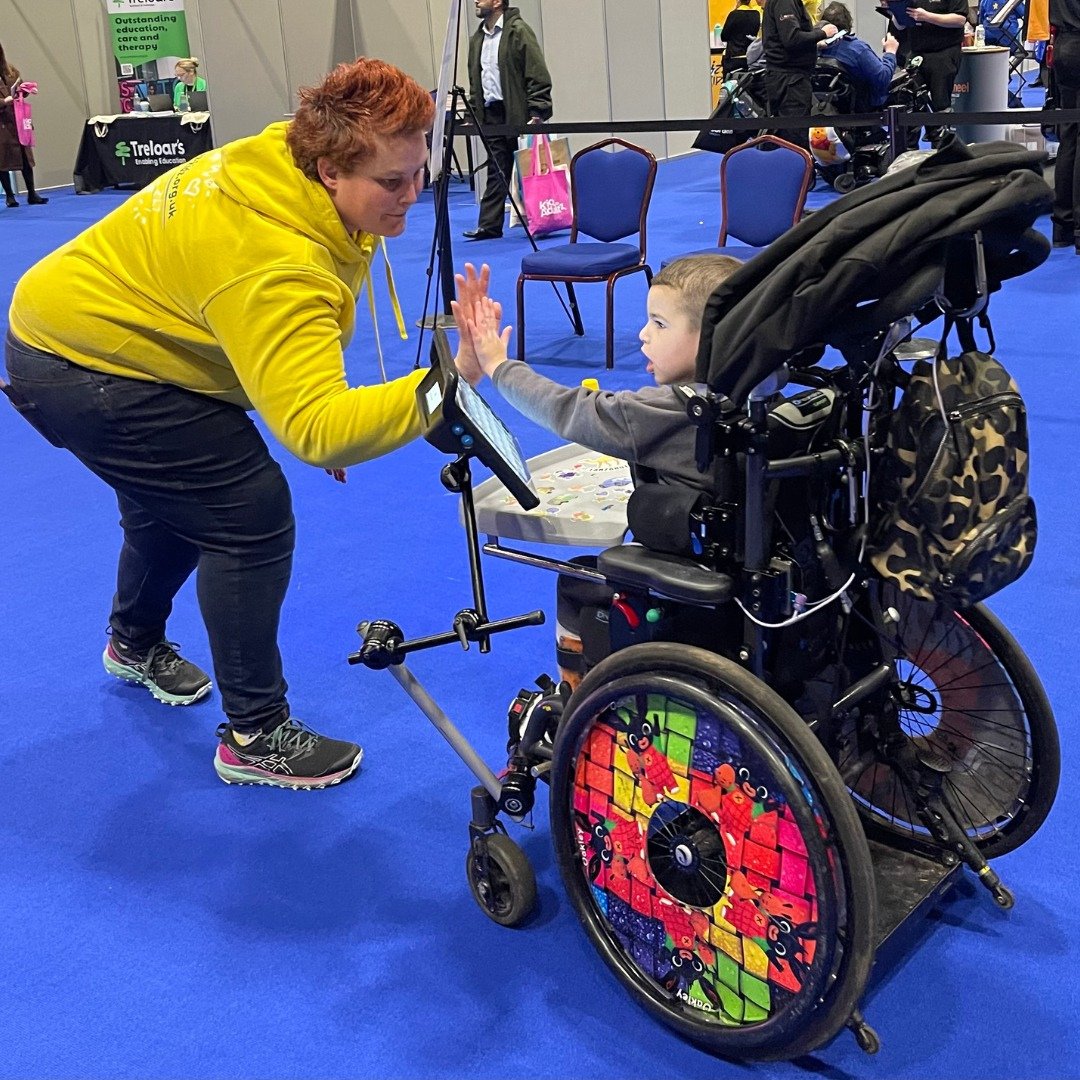 #Throwback to last week's amazing day at @kidztoadultz Middle! We loved meeting Oakley again and hearing all about how he is getting on with his Grid Pad 10s. A huge thank you to everyone who stopped by our stand 🙌 📸@kidztoadultz