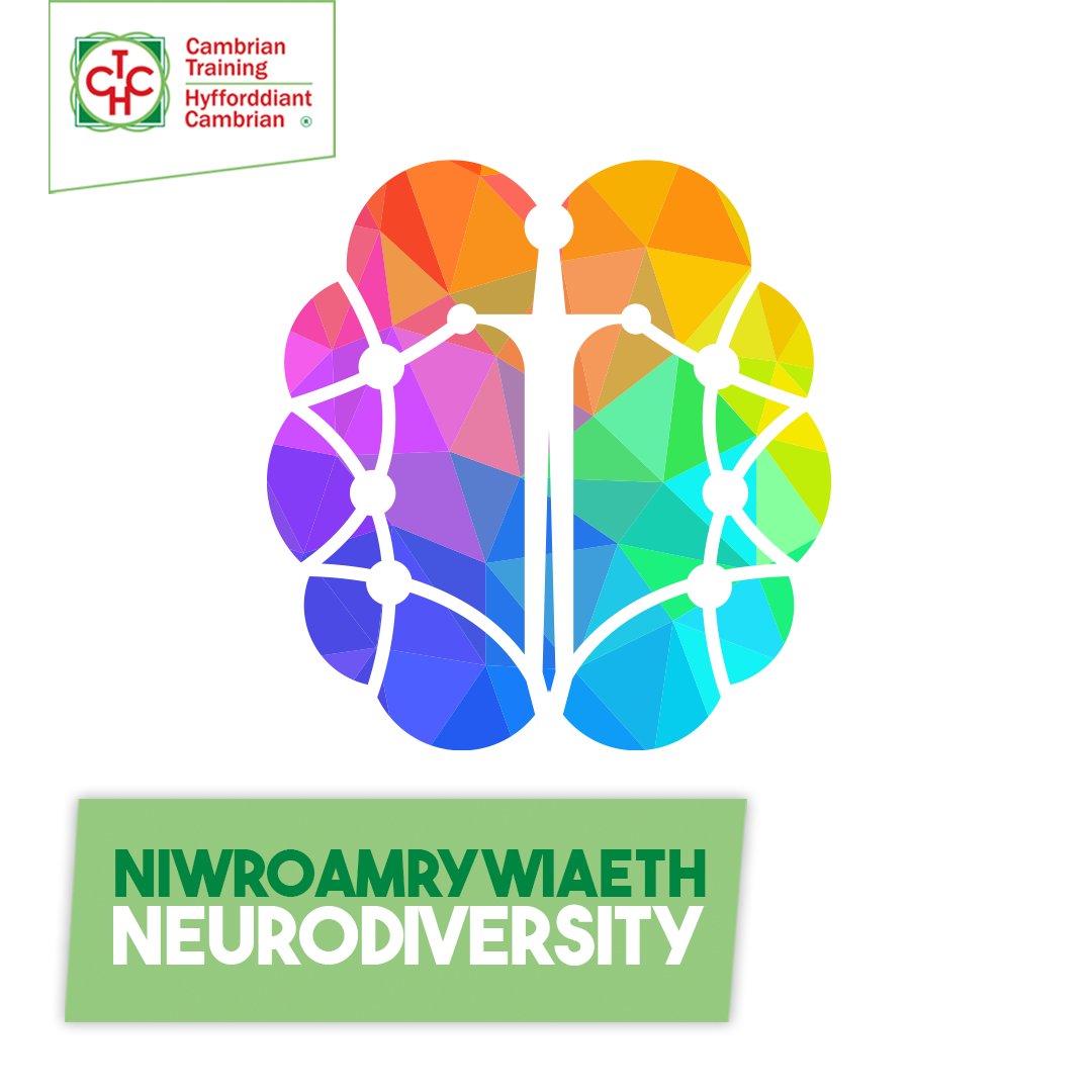 For #welshwednesday this week the word is Niwroamrywiaeth or Neurodiversity🧠 This week it's Neurodiversity Celebration Week and at Cambrian Training we are committed to supporting all learners no matter their needs! Click here to read more⬇️ shorturl.at/dnwIZ
