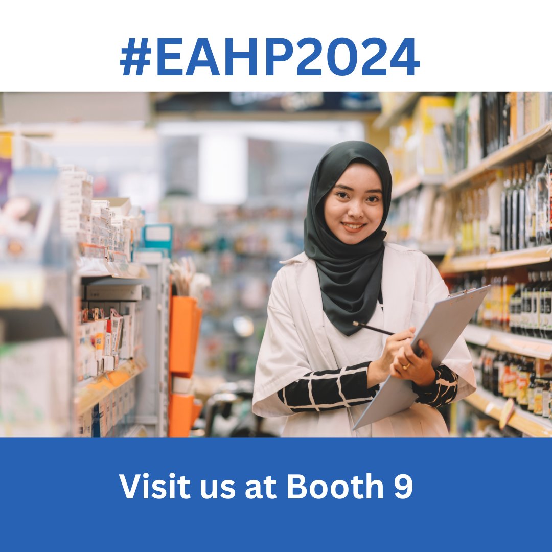 We're excited to be back onsite at #EAHP2024 with the official journal of the @eahptweet. If you have any questions on how to get published, visit booth 9