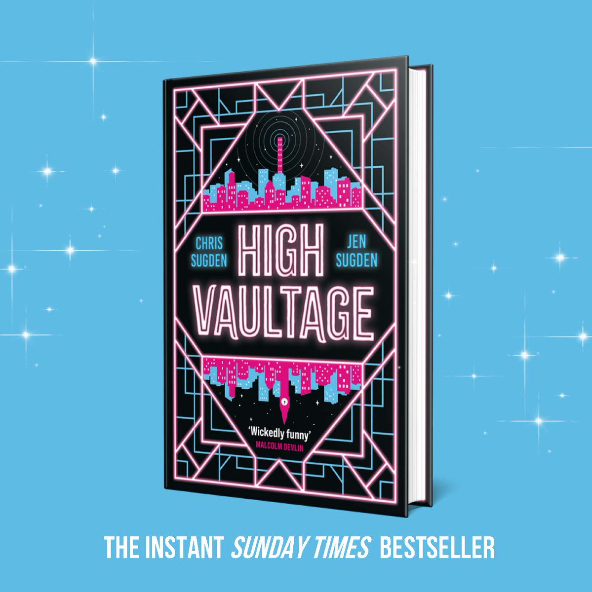 We are thrilled to announce that #HighVaultage by @chrssgdn and @JenSugden is an Instant Sunday Times Bestseller! ⚡ Dive into the chaos of Even Greater London, 1887: brnw.ch/21wI2wD