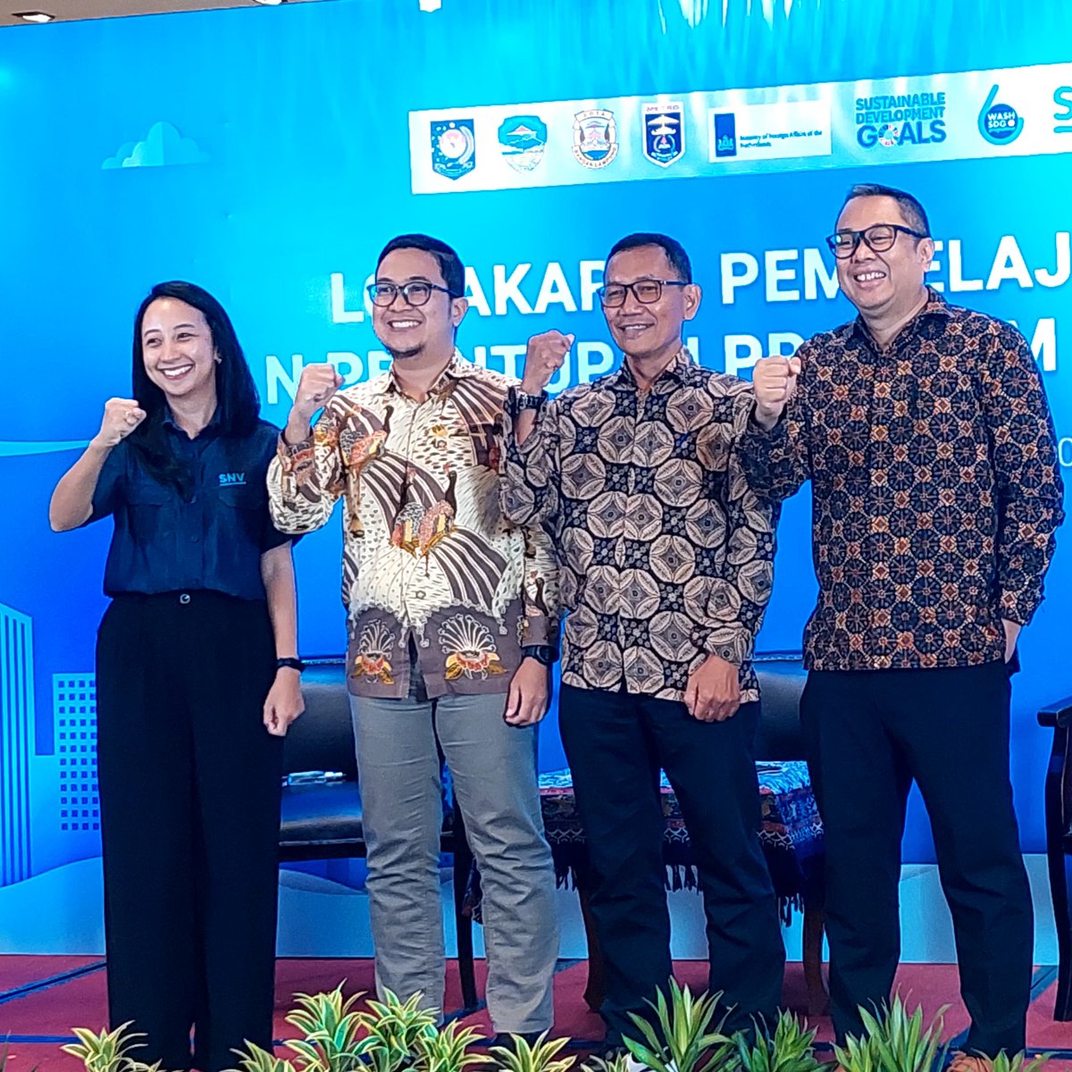 SNVIndonesia's tweet image. After 5 years of WASH SDG Programme in Indonesia, today we held the dissemination workshop for all achievements on safely managed sanitation in Tasikmalaya, Bandar Lampung, and Metro which has highlighted the importance of multi-stakeholder partnership to tackle sanitation issue