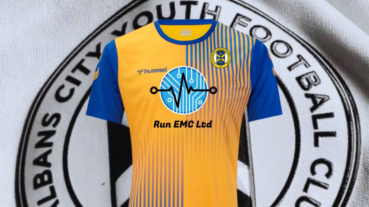 🟨@CityYouthFC Sponsor of the Day🟦 Tim & the U16 Girls Wildcats 🦁🐯 would like to 🙏 Adrian & the amazing team at RUN EMC Ltd run-emc.co.uk for being their team sponsor, providing a fantastic @hummel1923 kit. A great regional business supporting local 🌱roots⚽️