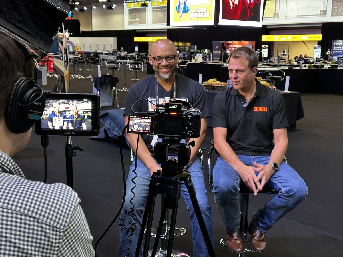 GuyInACube's tweet image. Getting started at #SQLBits recoding some intros for sessions with @patrickdba and @PhilSeamark