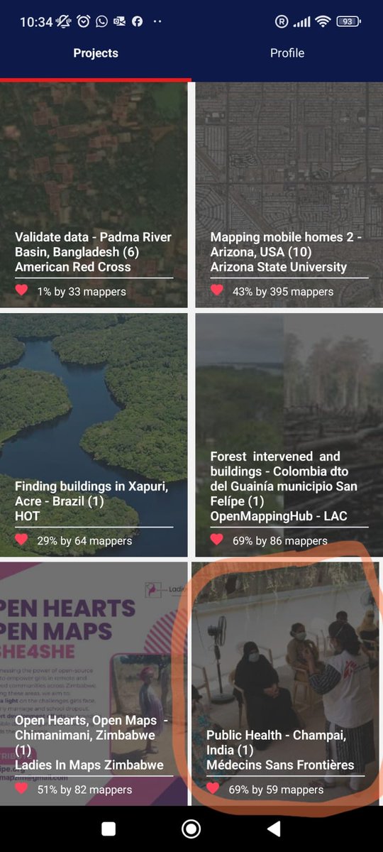 📲 Help @msf with a new Mapswipe project to detect buildings in Mizoram State, India 🇮🇳. ⏱️ The goal is to complete it by the end of this week. You can download the @mapswipe mobile app from the Apple or Play Store.