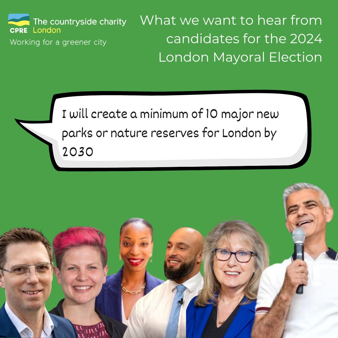 LONDON ELECTS 2024. Meet the candidates! This Monday 6pm at the Gallery near Farringdon Station. Sign up now... cpre-london.eventcube.io/events/58053/m…