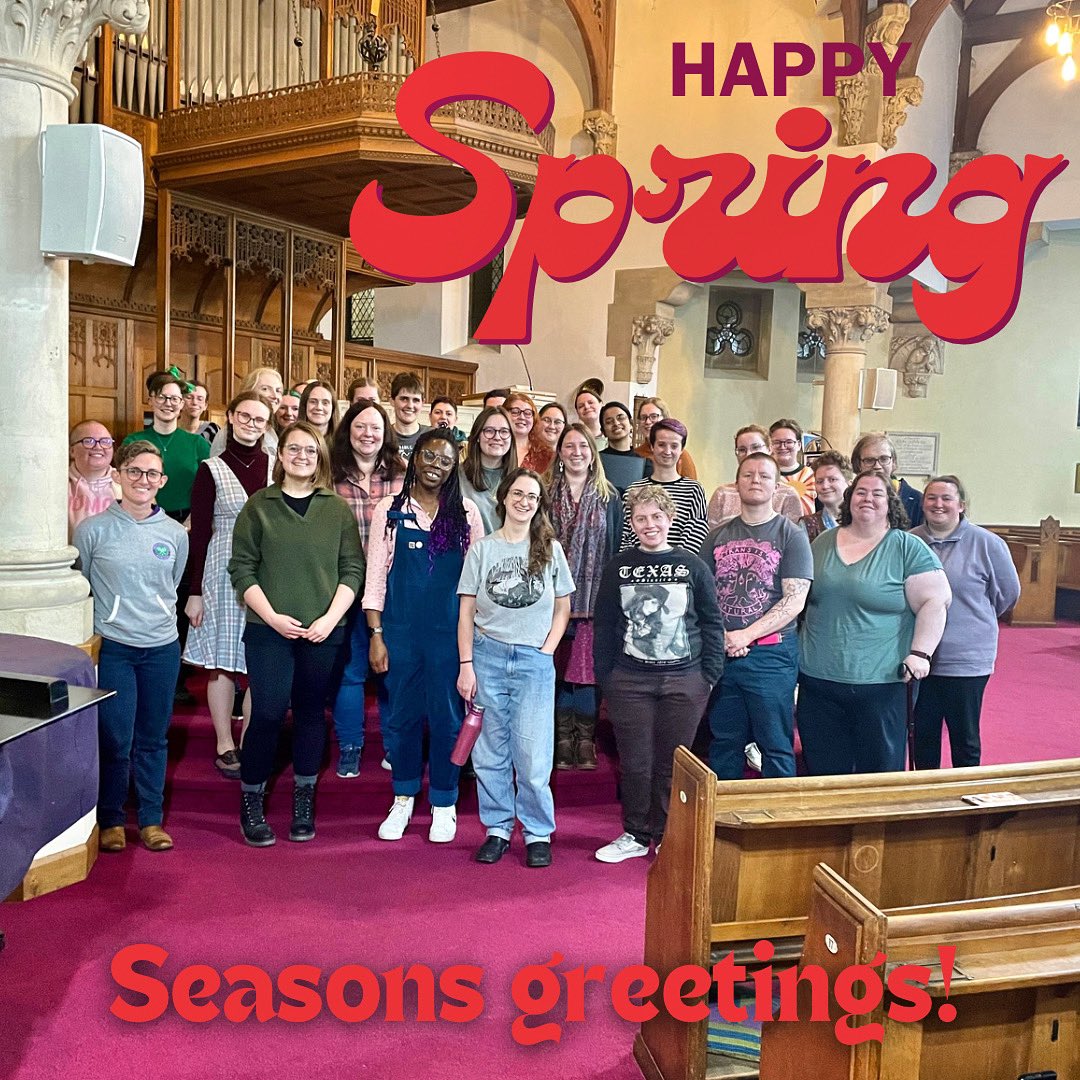 Happy Spring! Today is the first official day of spring and we’re feeling especially seasonal this year as we get ready for our Seasons of Love concert coming to RWCMD on Saturday 27th April featuring @SWGMC and @TransSingers Tickets at songbirdsconcert.eventbrite.co.uk