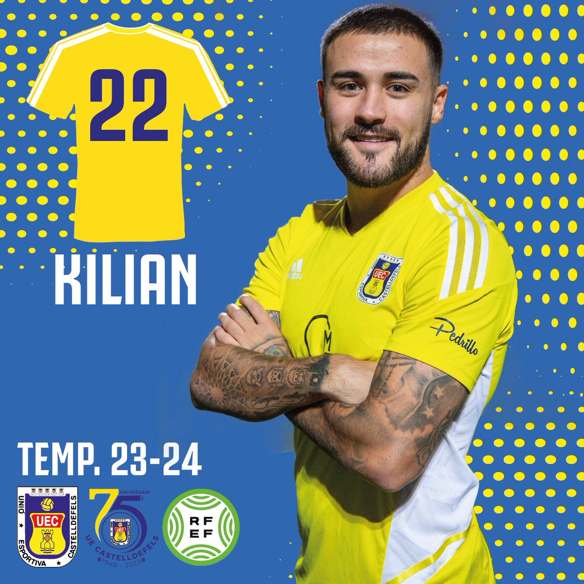 #PrimerEquipUEC | 🟡🔵

✅ <a href="/Antonell_1/">Oriol Antonell</a>, per <a href="/mundodeportivo/">Mundo Deportivo</a>, i <a href="/ramonmarimon44/">Ramon Marimon</a> i <a href="/kilianvg22/">Kilian Villaverde</a>, per <a href="/sport/">Diario SPORT</a>, triats entre els millors de la j25 #3RFEF5 🔝

👏👏 Enhorabona, nois!!

#SomHiGrocs #20de3div5 #75aniversariUEC