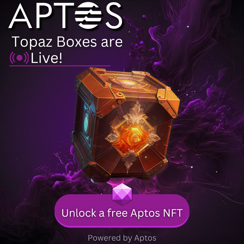 tjukesha's tweet photo. To the community of Aptos as a thank you!
