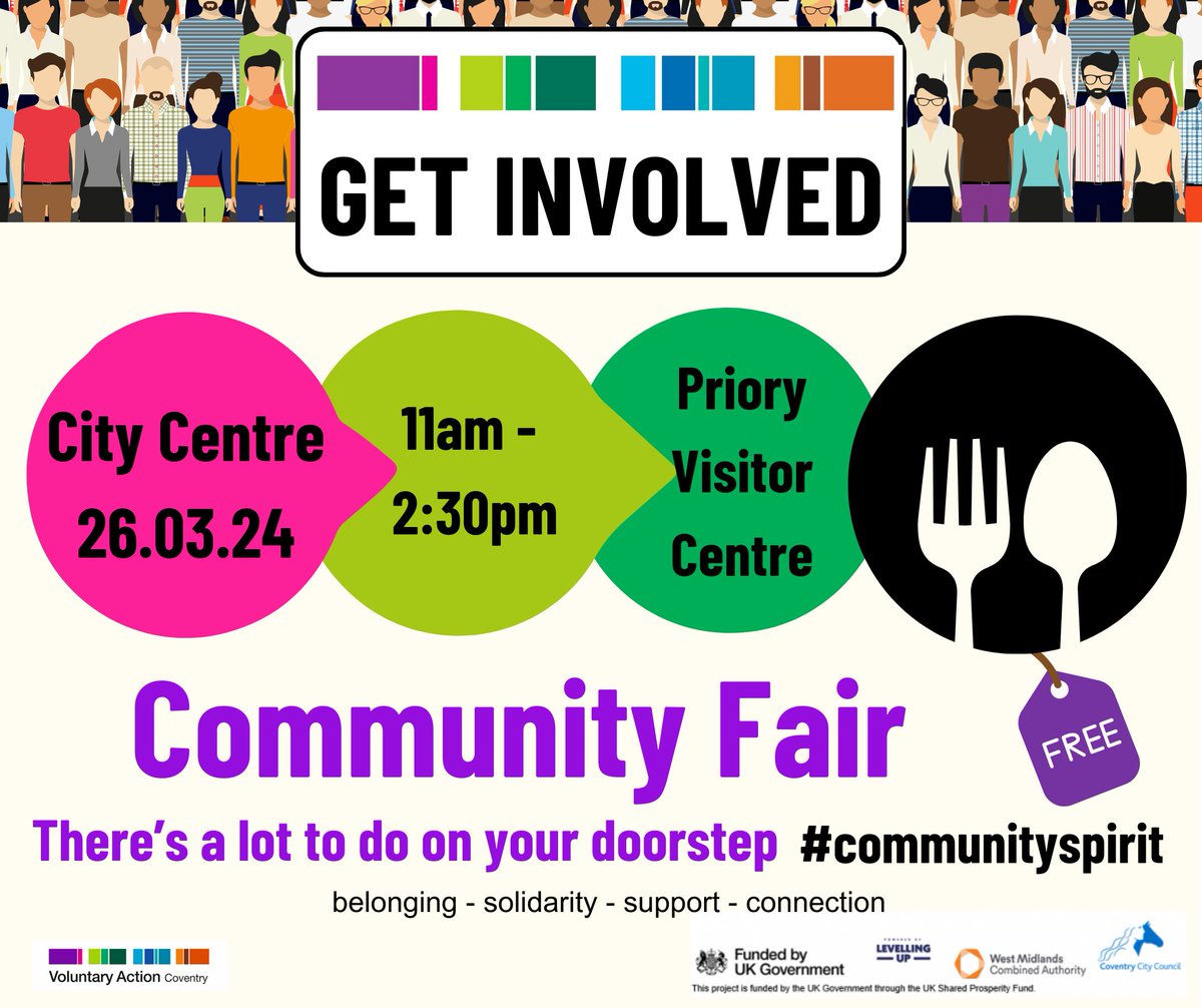 Global Care (@globalcareuk) on Twitter photo If you're #Coventry based, check out our stall and all the other great activities at this community fair led by <a href="/VACoventry/">VACoventry</a> next week. Find out how you can #makeadifference right here! #communityspirit #UKSPF If you're #Coventry based, check out our stall and all the other great activities at this community fair led by <a href="/VACoventry/">VACoventry</a> next week. Find out how you can #makeadifference right here! #communityspirit #UKSPF