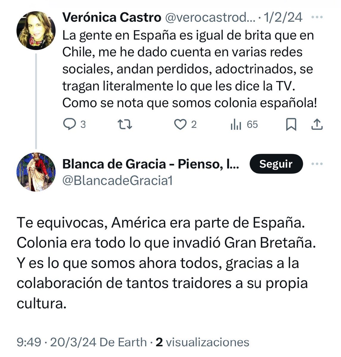 Y así está el patio: un puto manicomio…!
#Cultura 
#SpainCulture
#HistoriaDeEspaña