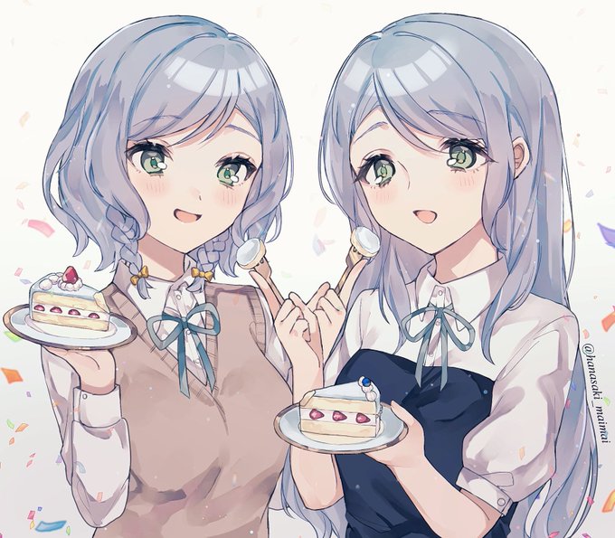 「cake slice holding plate」 illustration images(Latest)