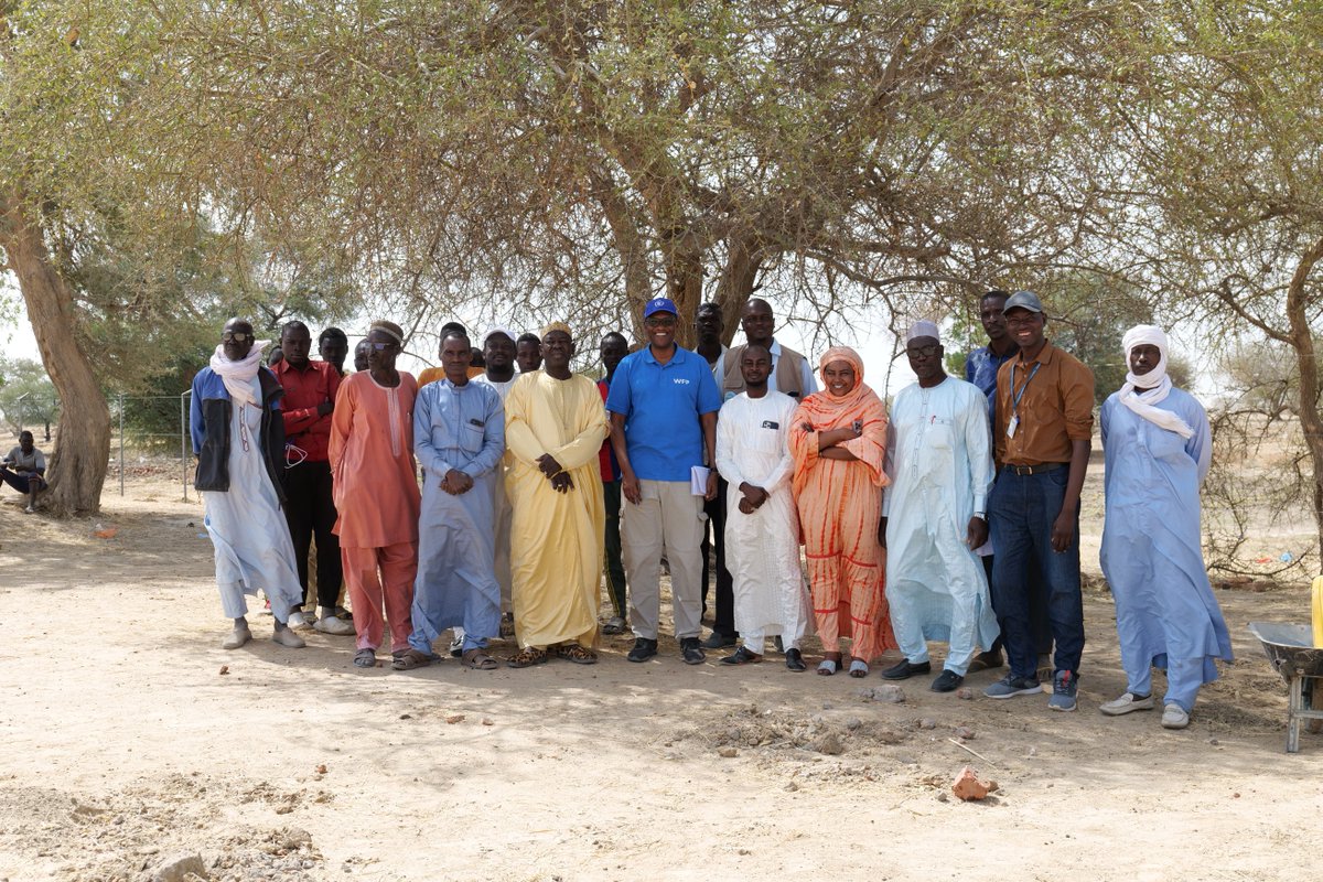 Le nouveau partenariat entre @WFP et l’Agence nationale de la Grande Muraille Verte donne déjà naissance à un premier site à #Ndjamena!Quartier Gaoui, les 5 ha bénéficieront à 300 tchadiens qui pourront cultiver des légumes. Premiers résultats attendus pour juin!Merci @BMZ_Bund🇩🇪