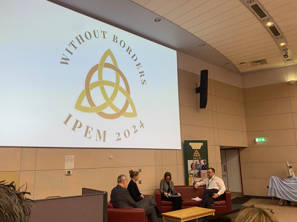 Kicking off session 1 of the day with our PEM Prof <a href="/DrMBarrett/">Michael Barrett</a> leading a thought provoking discussion on knowledge  translation  #IPEM