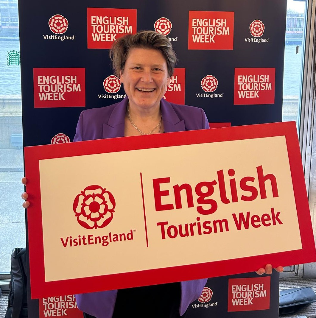 It's #EnglishTourismWeek24, highlighting the industry's importance to local economies & communities. I was delighted to show my support in Westminster yesterday & I'm looking forward to promoting my home county when I'm back in the constituency later this week. @VisitEnglandBiz