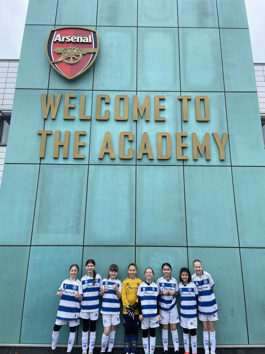 QPREducation's tweet photo. 🔵⚪️ From Sacred Heart Primary to Arsenal Academy 🤩 the girls are ready for the PLPS regional tournament 🙌🏽 https://t.co/Zm2pO1wPSe