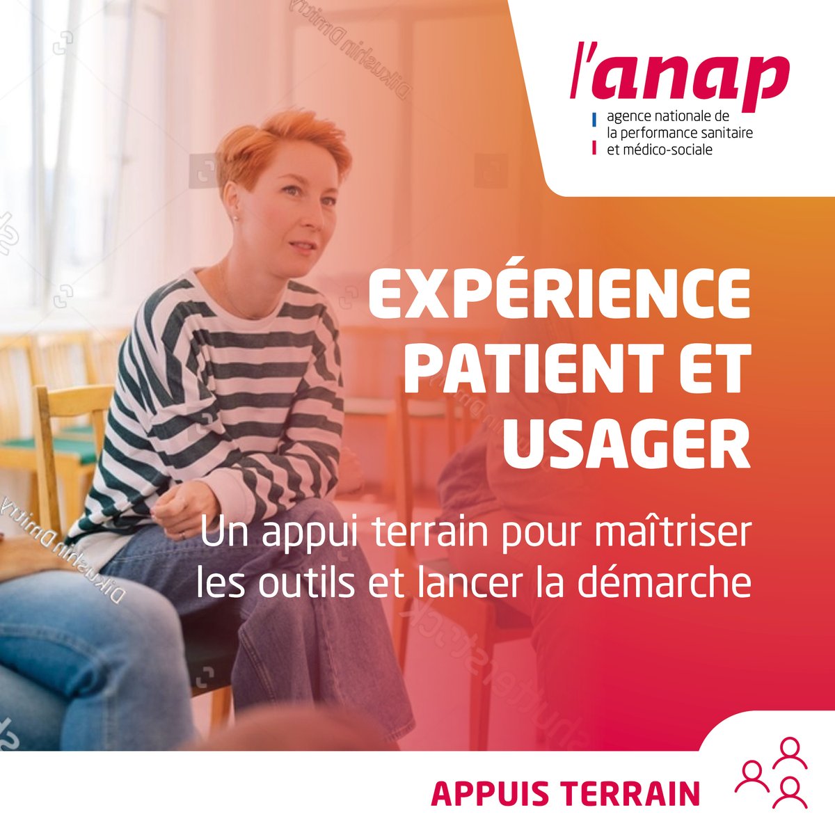 🎙️ « La prise en compte de l’expérience patient est un levier de transformation et une source d’espoir pour l’hôpital. » - Marie Coirié, directrice @LabahGHU @GhuParis Candidatez à l'appui terrain de l'Anap et renforcez l'impact de votre démarche ➡️ forms.office.com/pages/response…