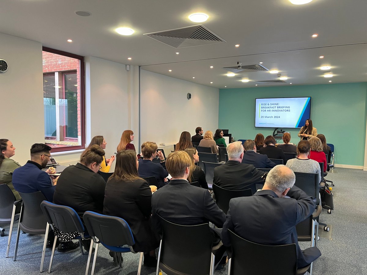 We were delighted to welcome clients and contacts bright and early this morning to hear members of our Employment Team talk about the forthcoming changes in employment law (and there are lots of them!). Thanks to everyone that got up early to join us! #employmentlaw #employment