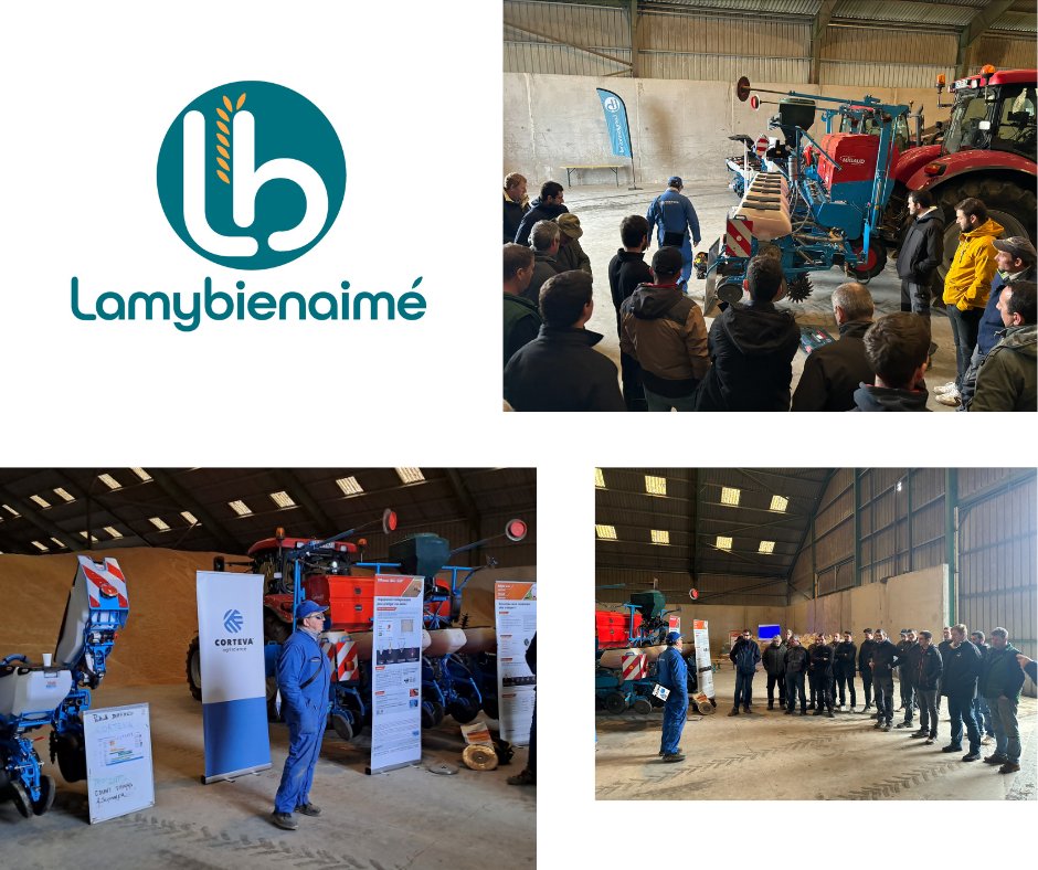 👉Le 8 mars dernier nos clients de la zone Sud étaient invités à une après-midi Diagnostic semoirs, au silo de Luché.