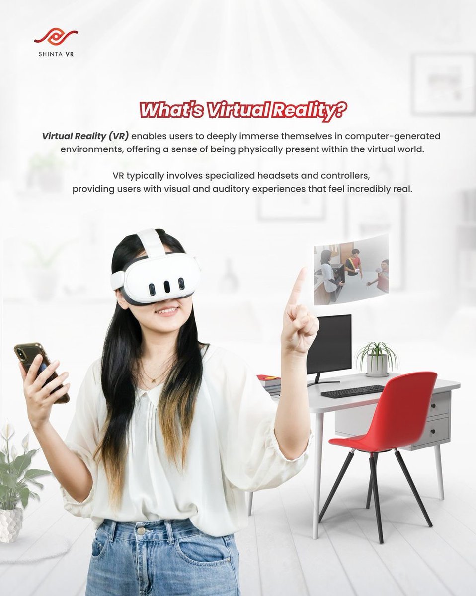 ShintaVR's tweet photo. Immerse yourself in the world of #VirtualReality and discover endless business opportunities!
Explore the immersive realm of VR technology with #ShintaVR.
Consult now and begin your VR journey!
#vrstation #MilleaLab #SpaceCollab #metanesia #metaverseindonesia https://t.co/eU8QQSTA0Q