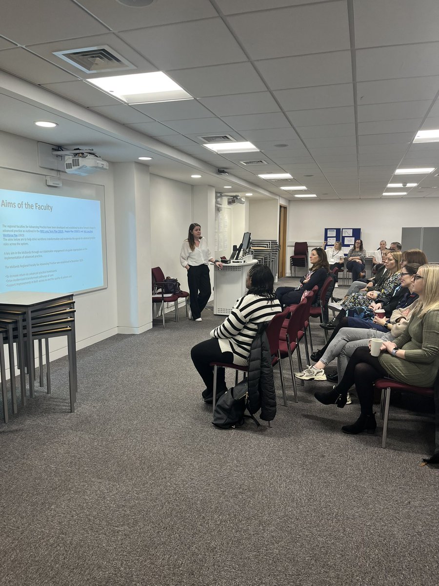 Sharon Bishop RN (now on Bluesky) (@sharon__bishop) on Twitter photo Starting our <a href="/BCU_ACP/">BCU AdvancedPractice</a> year 3 QI project showcase event, with <a href="/sarahmeenan1/">sarah meenan</a> updating visitors on <a href="/NHSHEE_Midlands/">NHSE Workforce, Training and Education - Midlands</a> activity <a href="/lemon_katherine/">Katherine Lemon</a> <a href="/GaskinKerry/">Prof Kerry Gaskin</a> <a href="/meg_sydneyside/">Megan</a> Starting our <a href="/BCU_ACP/">BCU AdvancedPractice</a> year 3 QI project showcase event, with <a href="/sarahmeenan1/">sarah meenan</a> updating visitors on <a href="/NHSHEE_Midlands/">NHSE Workforce, Training and Education - Midlands</a> activity <a href="/lemon_katherine/">Katherine Lemon</a> <a href="/GaskinKerry/">Prof Kerry Gaskin</a> <a href="/meg_sydneyside/">Megan</a>